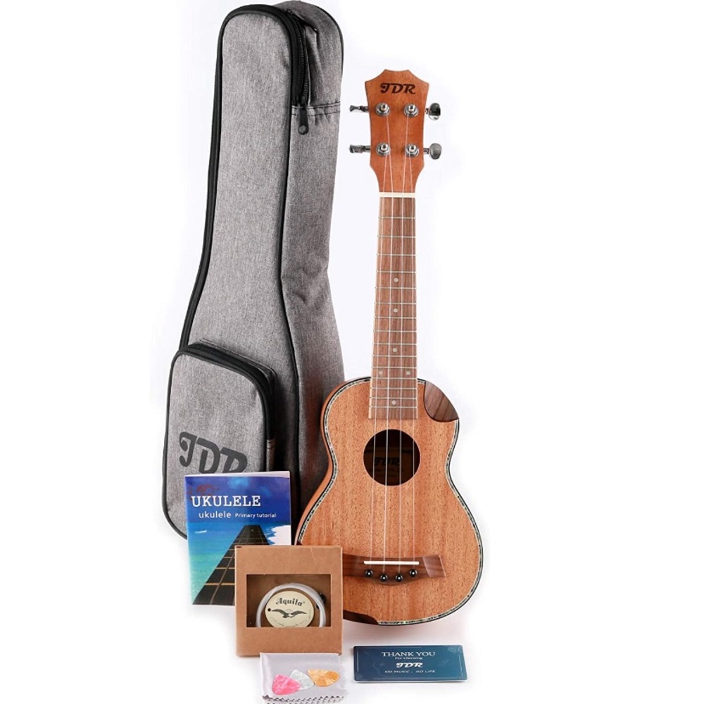 Soprano Ukulele 21 Inch Small Hawaiian Guitar